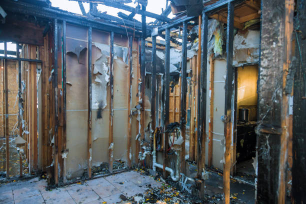 Professional Emergency Fire Cleanup technician working in Winterset, IA